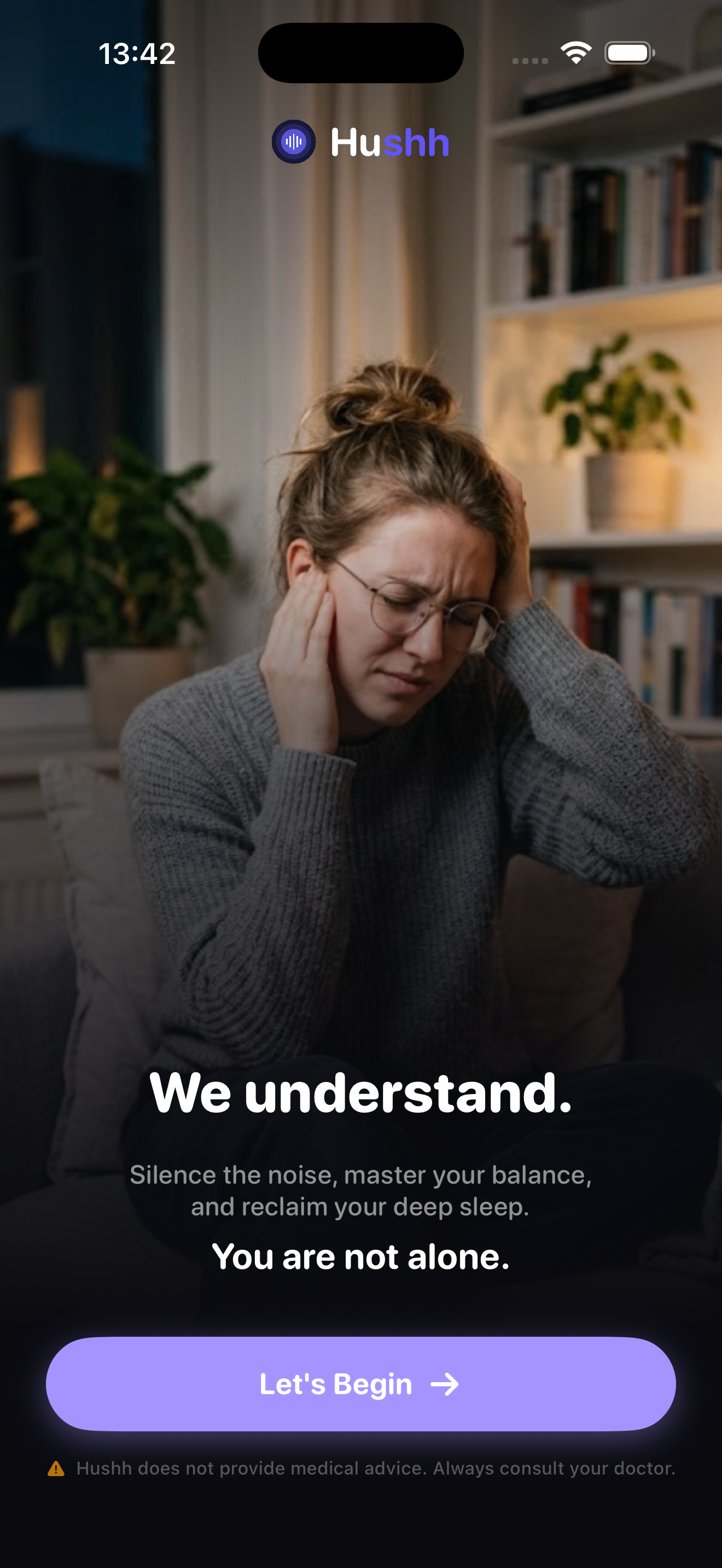 Hushh App - We understand. Silence the noise, master your balance.